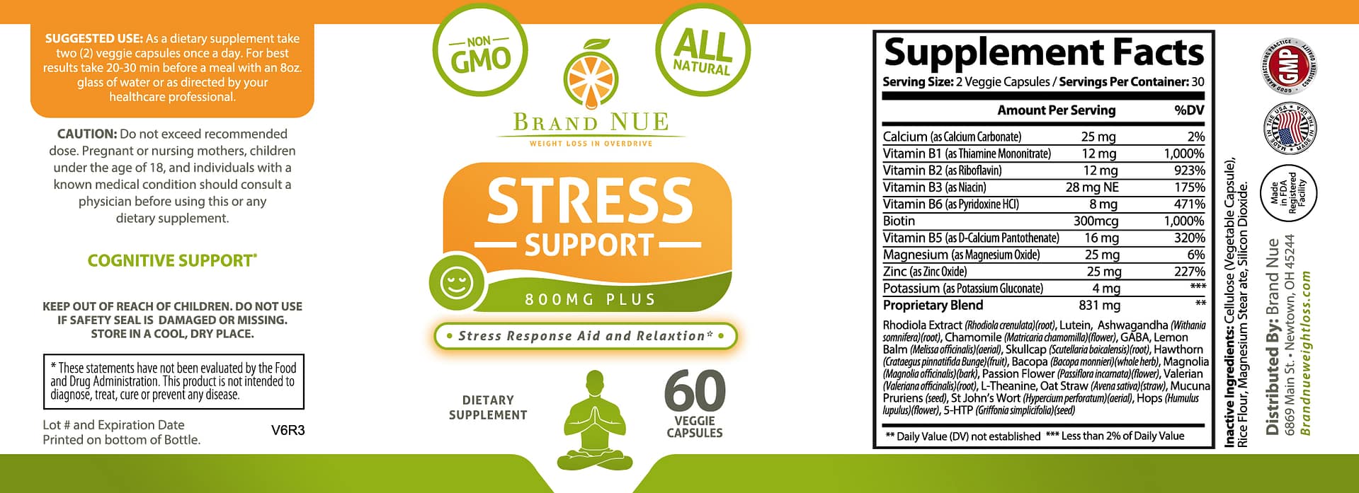 Green Coffee Bean and Stress Support Bundle - Image 3